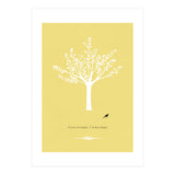 Happy Bird and Tree (Print Only) thumbnail