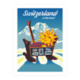 Switzerland, the Cradle of Ski Sports (Print Only) thumbnail