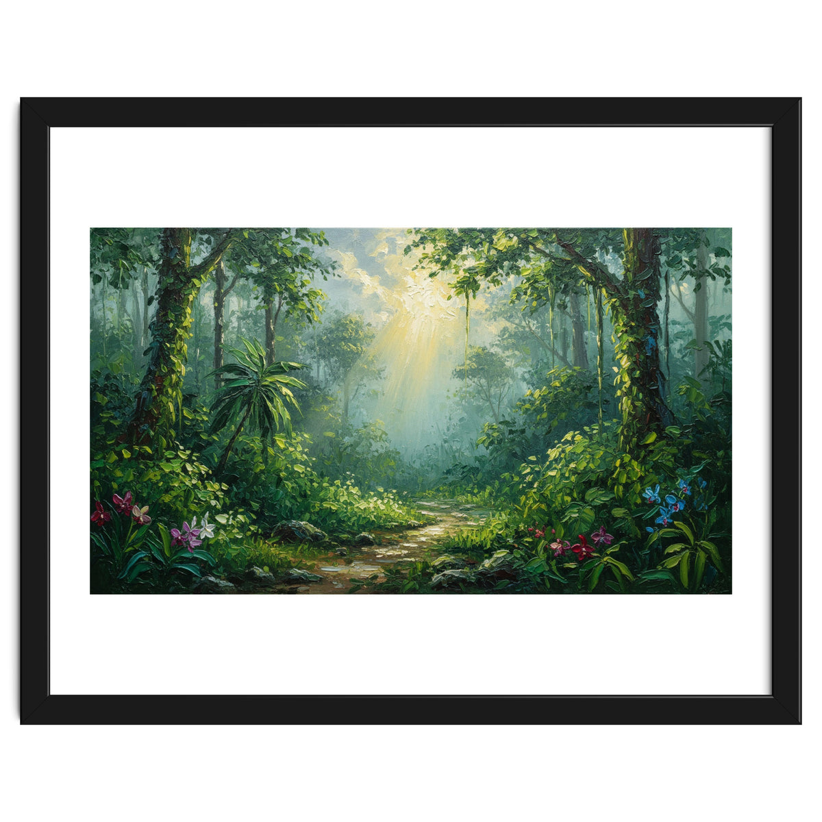 Sunlight in the Sacred Grove