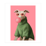 Bubblegum Pup (Print Only) thumbnail
