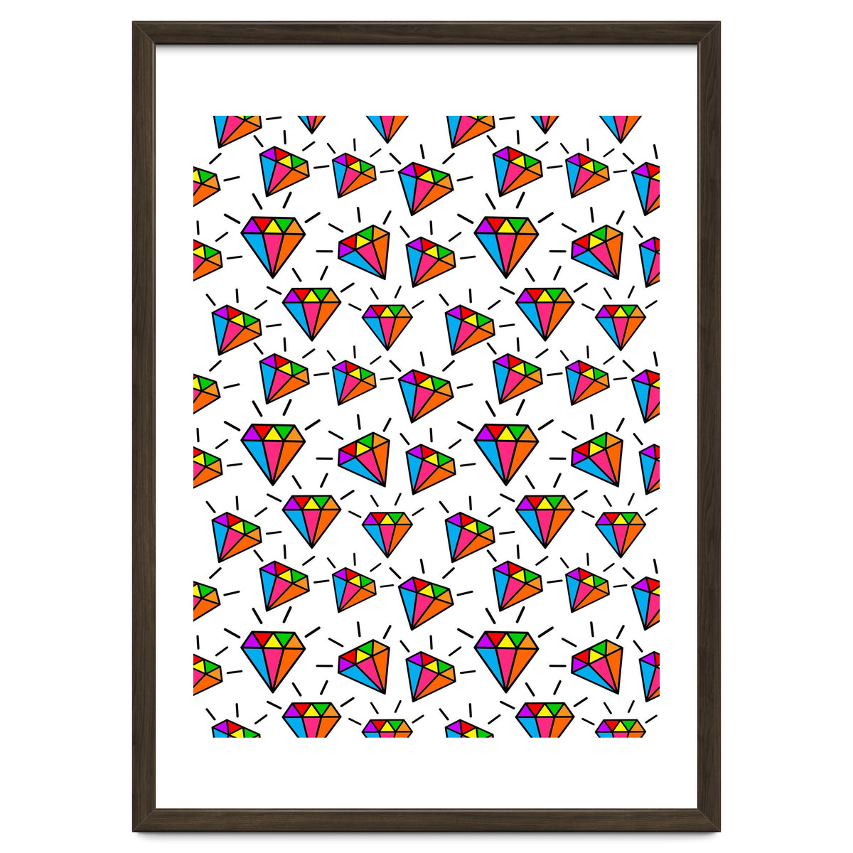 Cute diamonds pattern