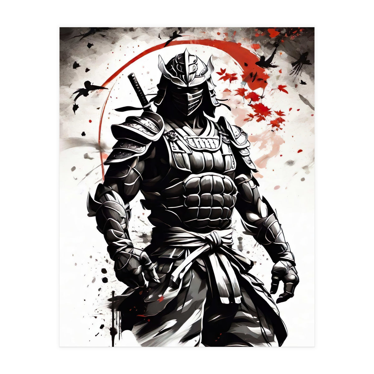 Samurai Warrior Art (Print Only)