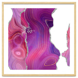 Magenta & Silver Agate Texture 05 thumbnail
