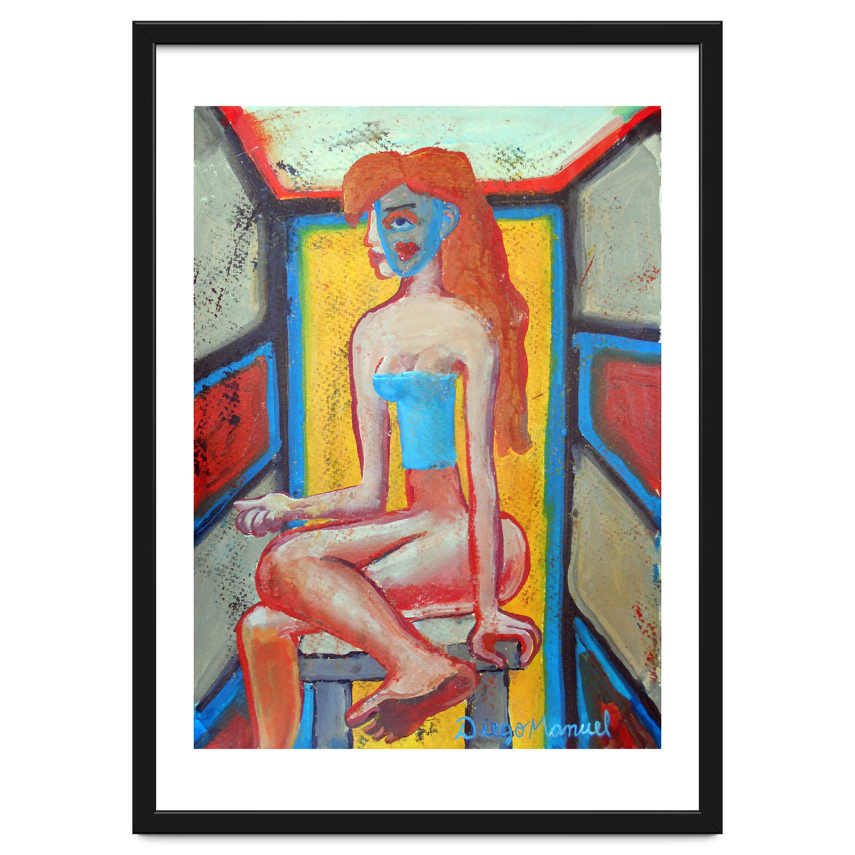 Mujer En La Silla 20