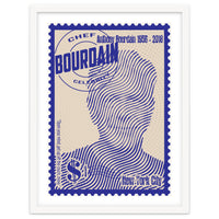 Anthony Bourdain Stamps Art