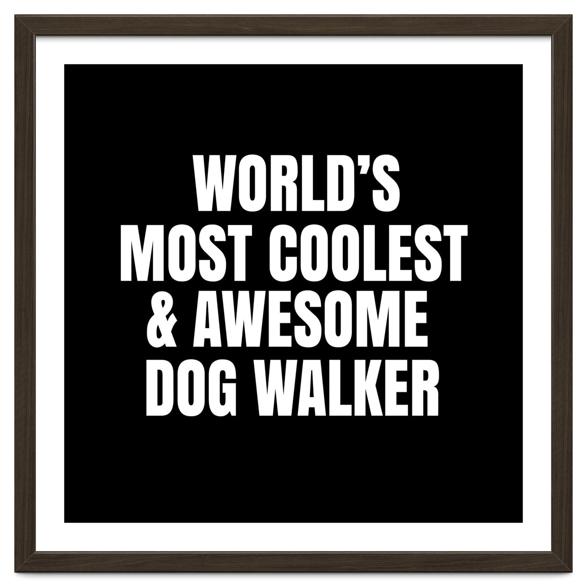 World's most coolest and awesome dog walker