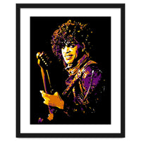 Prince Musician Legend in Pop Art