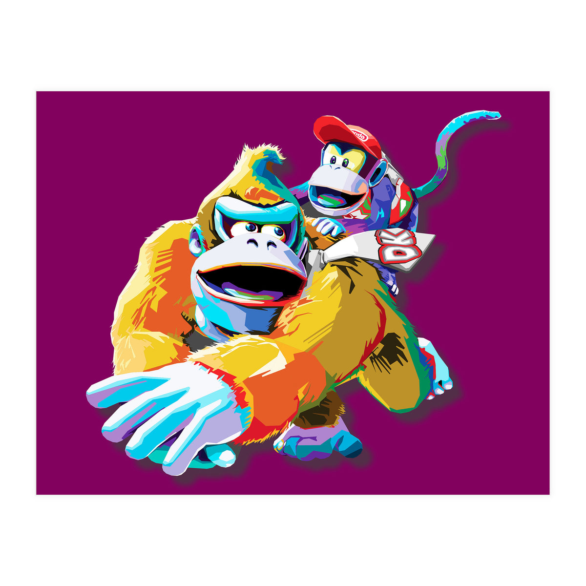 Don Key Kong Retro Pop Art (Print Only)