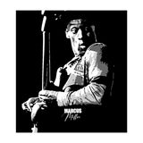 Marcus Miller American Music Legend in Grayscale (Print Only) thumbnail