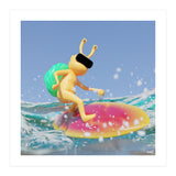 Surfing - angle #2 (Lwuba 043 Salt Proof Surfing 02) (Print Only) thumbnail
