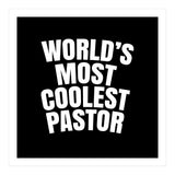 World's most coolest pastor (Print Only) thumbnail