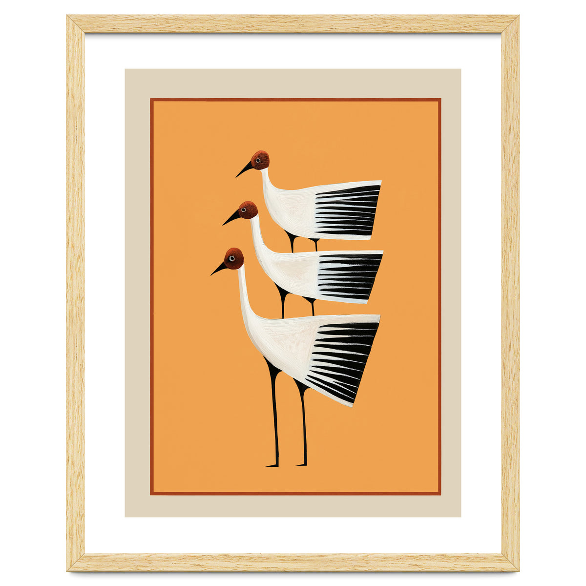 Striped Bird Trio II