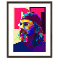 Mike Portnoy Drum Musician Pop Art WPAP