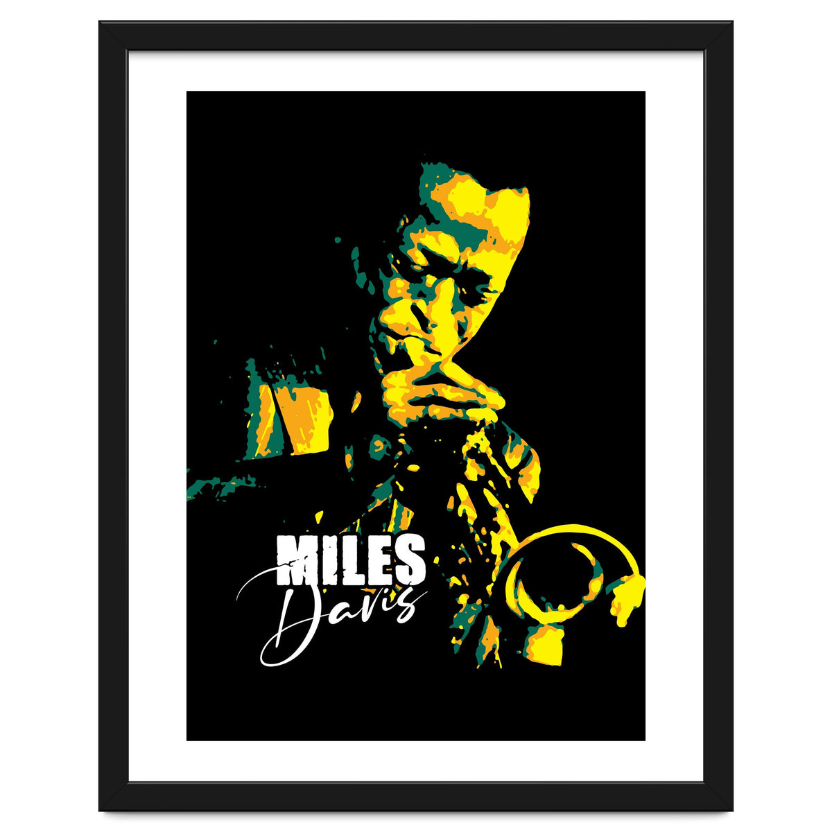 Miles Davis American Jazz Trumpeter