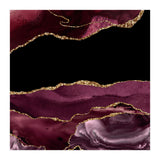 Burgundy & Gold Agate Texture 16  (Print Only) thumbnail