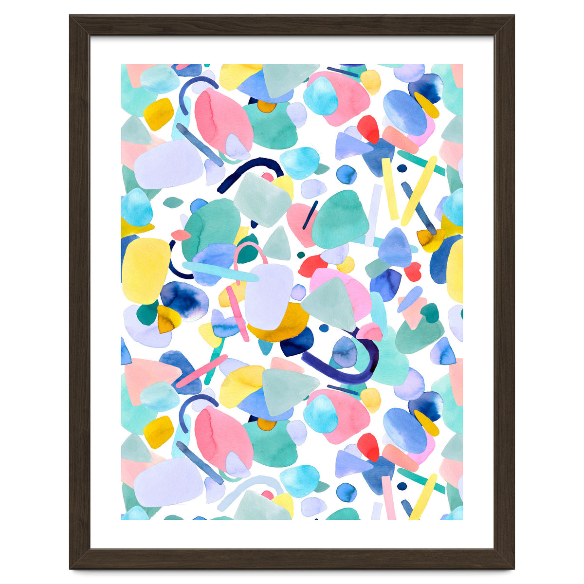 Abstract Geometric Modern Shapes