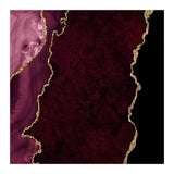 Burgundy & Gold Agate Texture 15  (Print Only) thumbnail