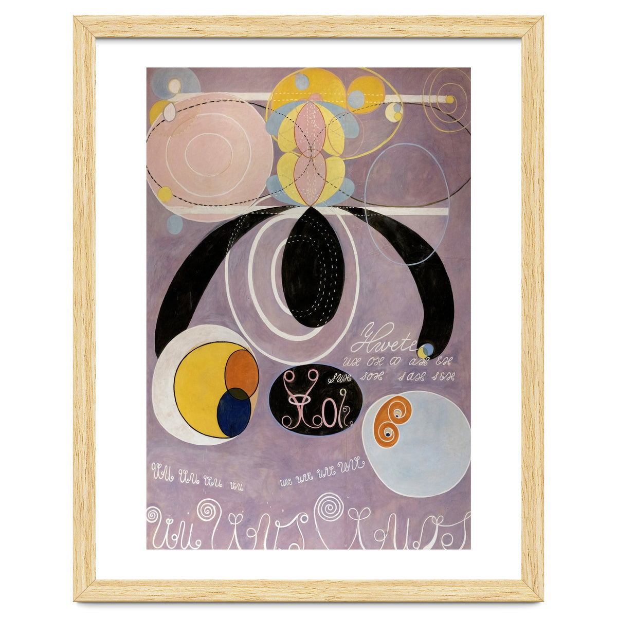 Hilma af Klint The - Ten Largest No 6 Adulthood Abstract Spiritual Art