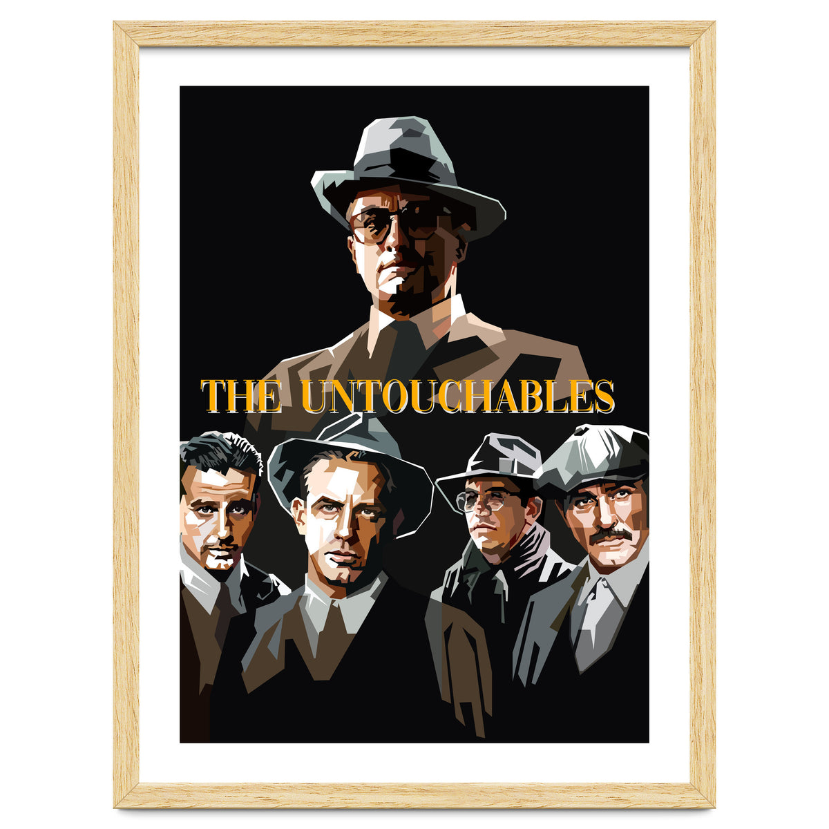 The Untouchables Movies Retro Illustration Trending Now