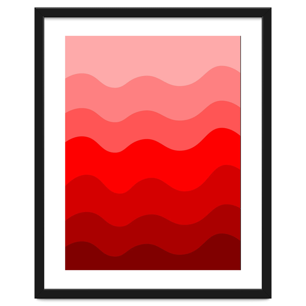 Red gradient design