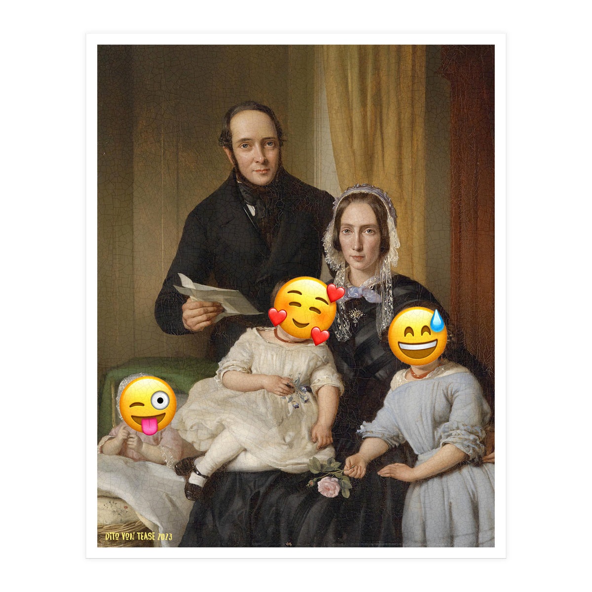 Emoji painting 3 (Print Only)