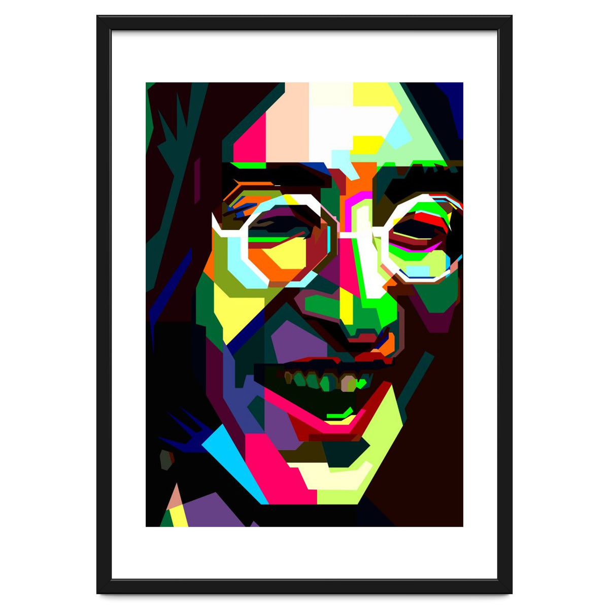 John Lennon English Rock And Roll Pop Art Wpap