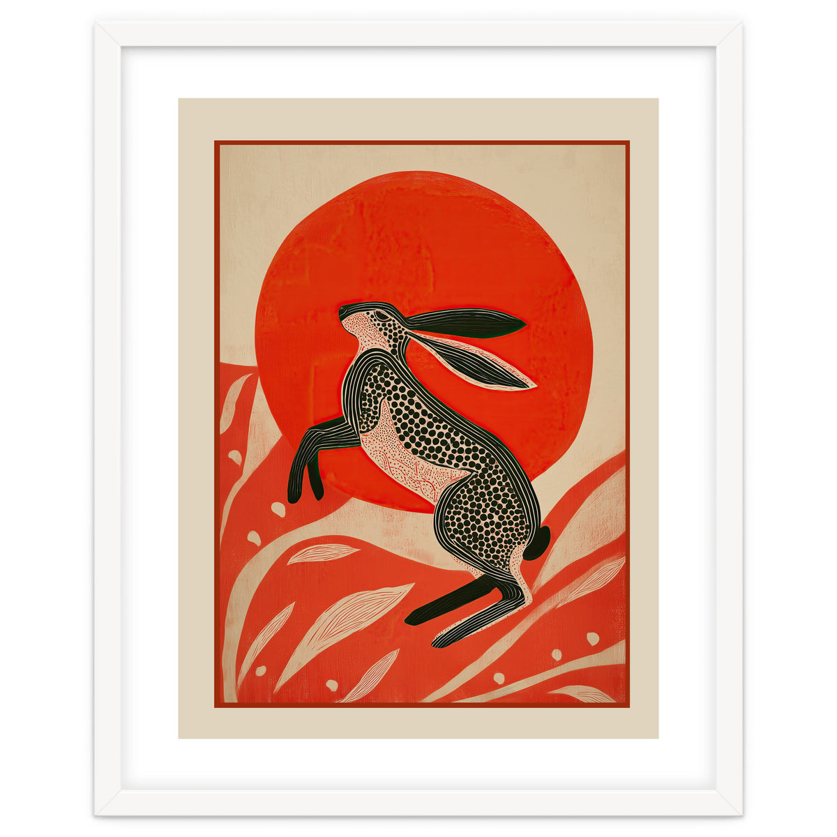 Hare And The Red Sun