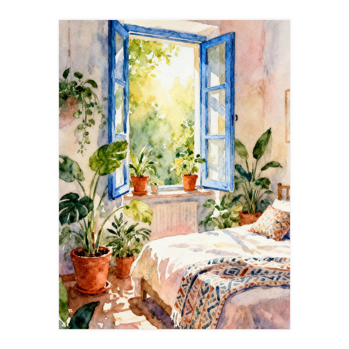 Matisse Inspired Bedroom (Print Only)