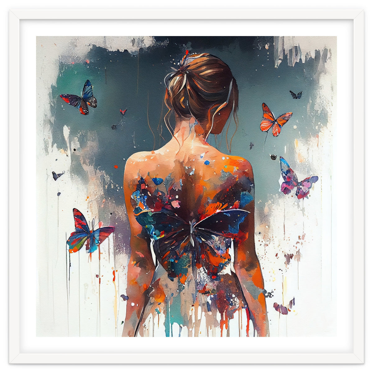 Powerful Butterfly Woman Body #4