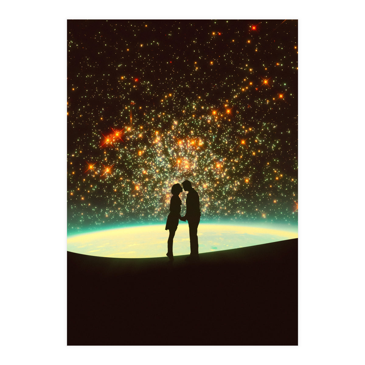 A Cosmic Kiss (Print Only)