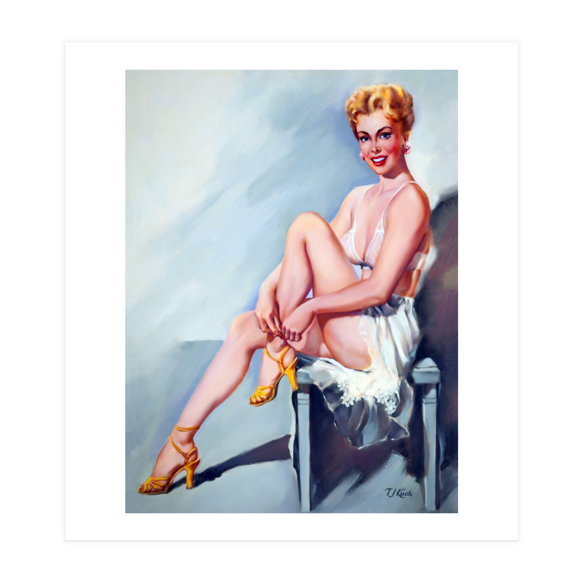 Pinup Ballerina (Print Only)