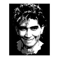 Pat Smear American Musician Legend in Grayscale (Print Only)
