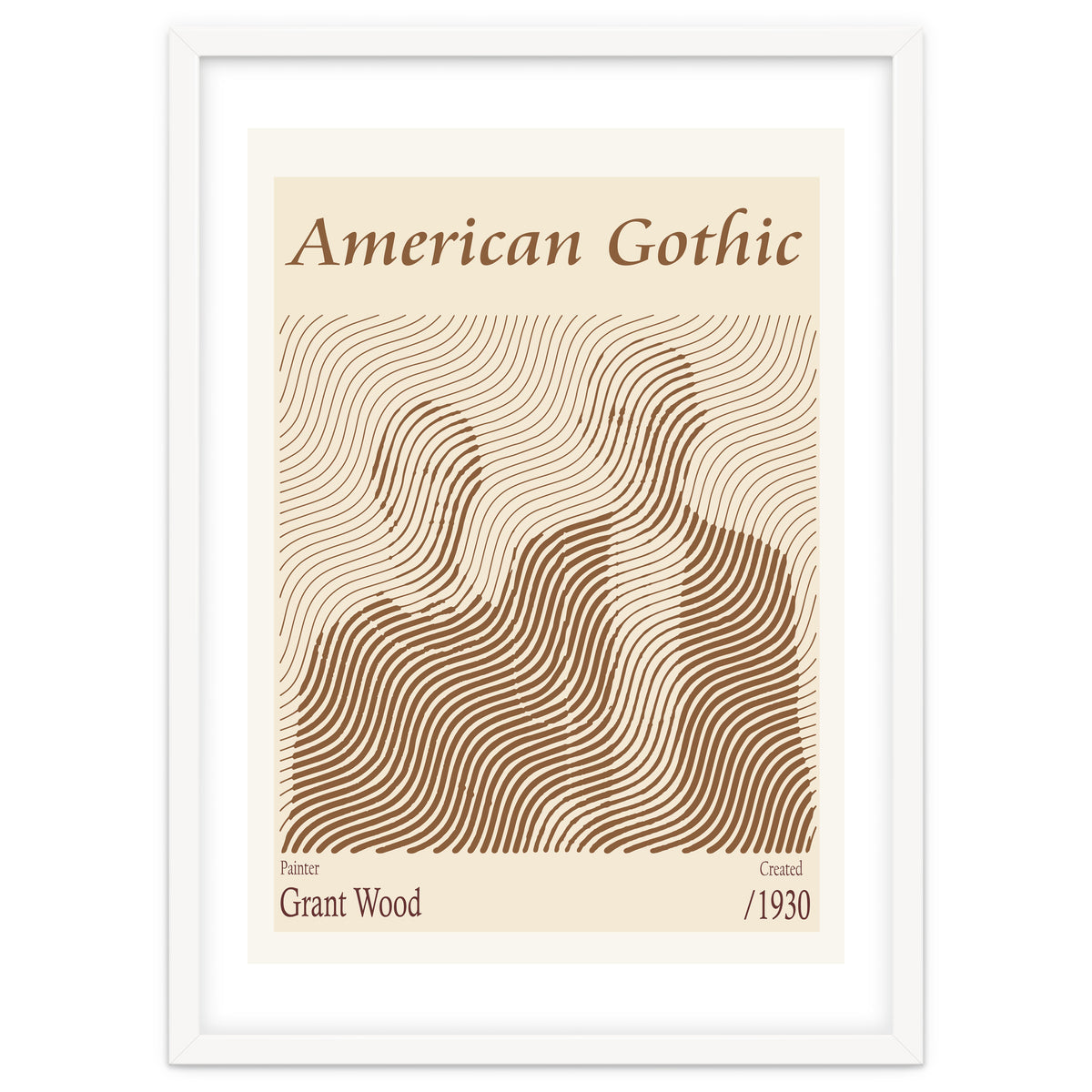 American Gothic – Grant Wood (1930)