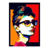Audrey Hepburn Hollywood Star Pop Art WPAP (Print Only) thumbnail