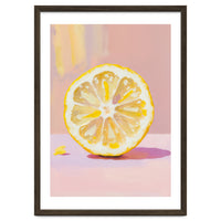 Lemon Slice – Modern Still Life Food