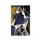Juan Gris (Madrid, 1887-Boulogne-sur-Seine, 1927). Seated Woman (1917). Oil on panel. 116 x 73 cm. (Print Only) thumbnail