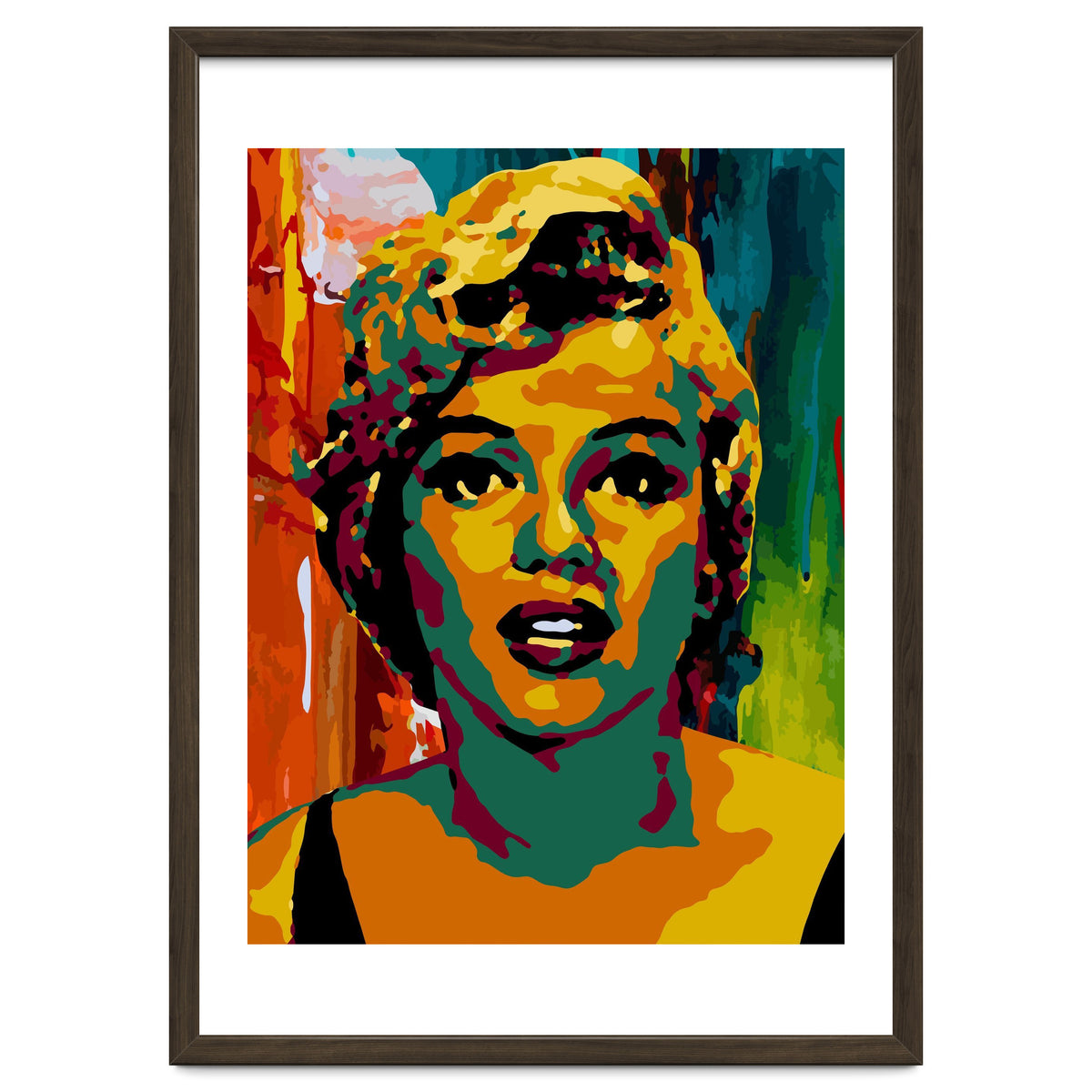 Marilyn Monroe Colorful abstract 3