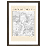 Portret Van Florence Owens Thompson (ascii Art) thumbnail