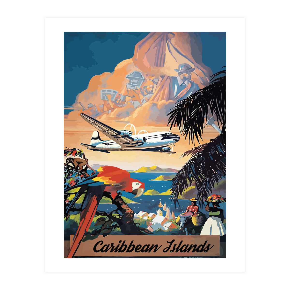 Caribbean Islands (Print Only)