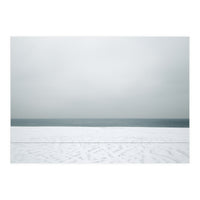 Winter seascape - Snow beach  (Print Only)