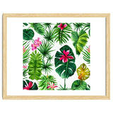 The Tropic, Banana Leaves Tropical Jungle Botanical, Palm Plants Monstera Nature, Bohemian Plants Floral thumbnail