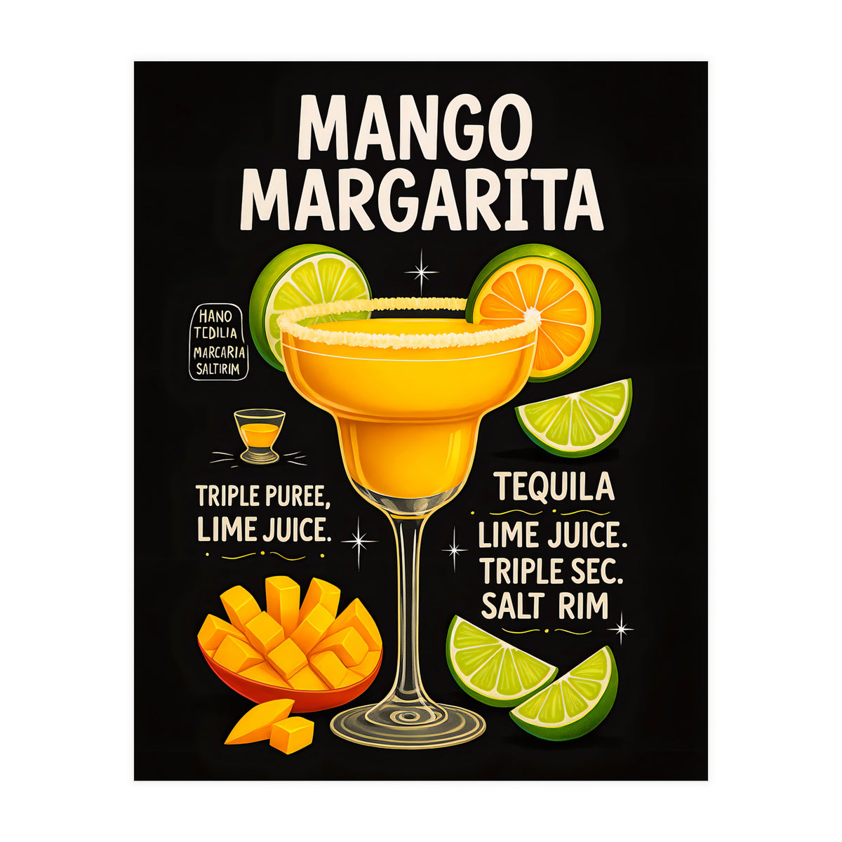 Mango Margarita (Print Only)
