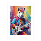 Lama Plays Guitar (Print Only) thumbnail