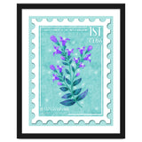 The Buckinghamshire Chiltern Gentian Postage Stamp thumbnail