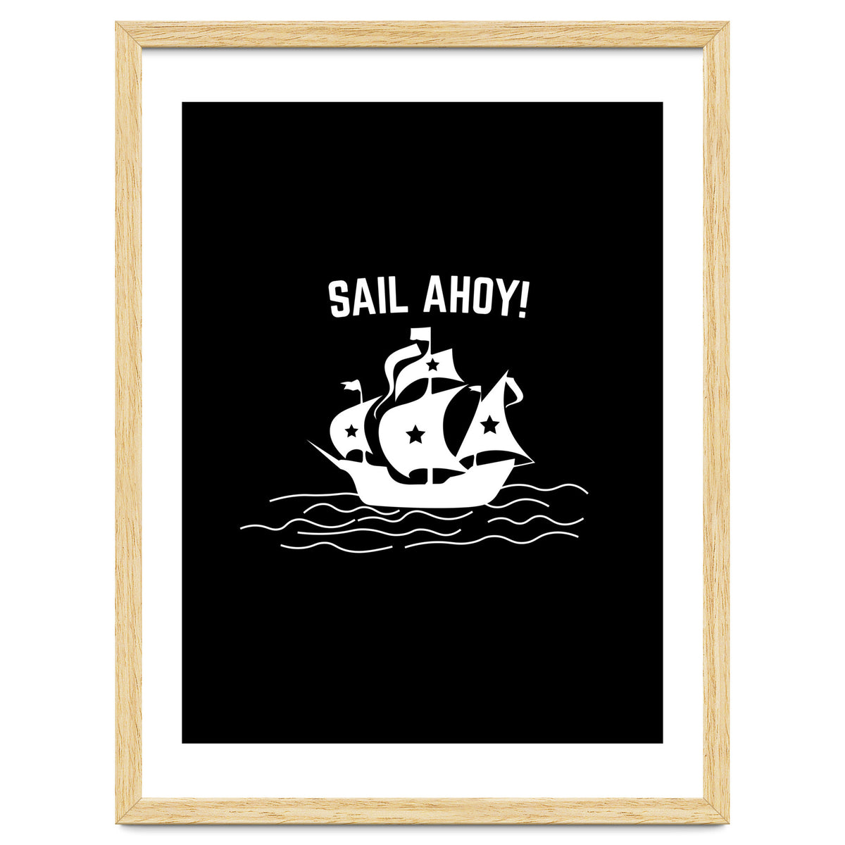 Sail Ahoy  sailing ship
