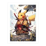 Pikachu Pokemon Samurai (Print Only) thumbnail