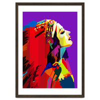 Apache Woman Pop Art Wpap