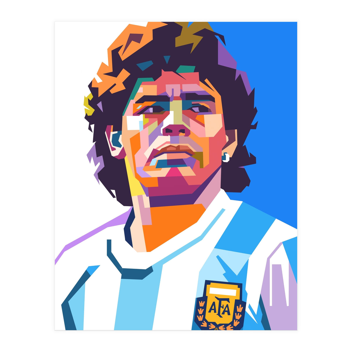 Diego Armando Maradona (Print Only)