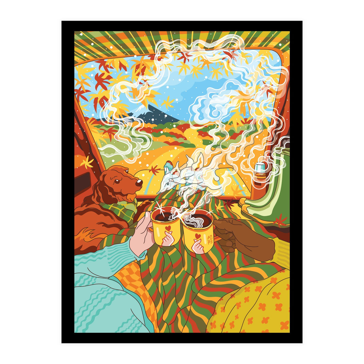 A Foxy Trip (Print Only)