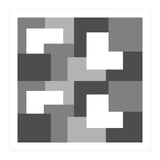 Grey Abstract Square Tiles (Print Only) thumbnail